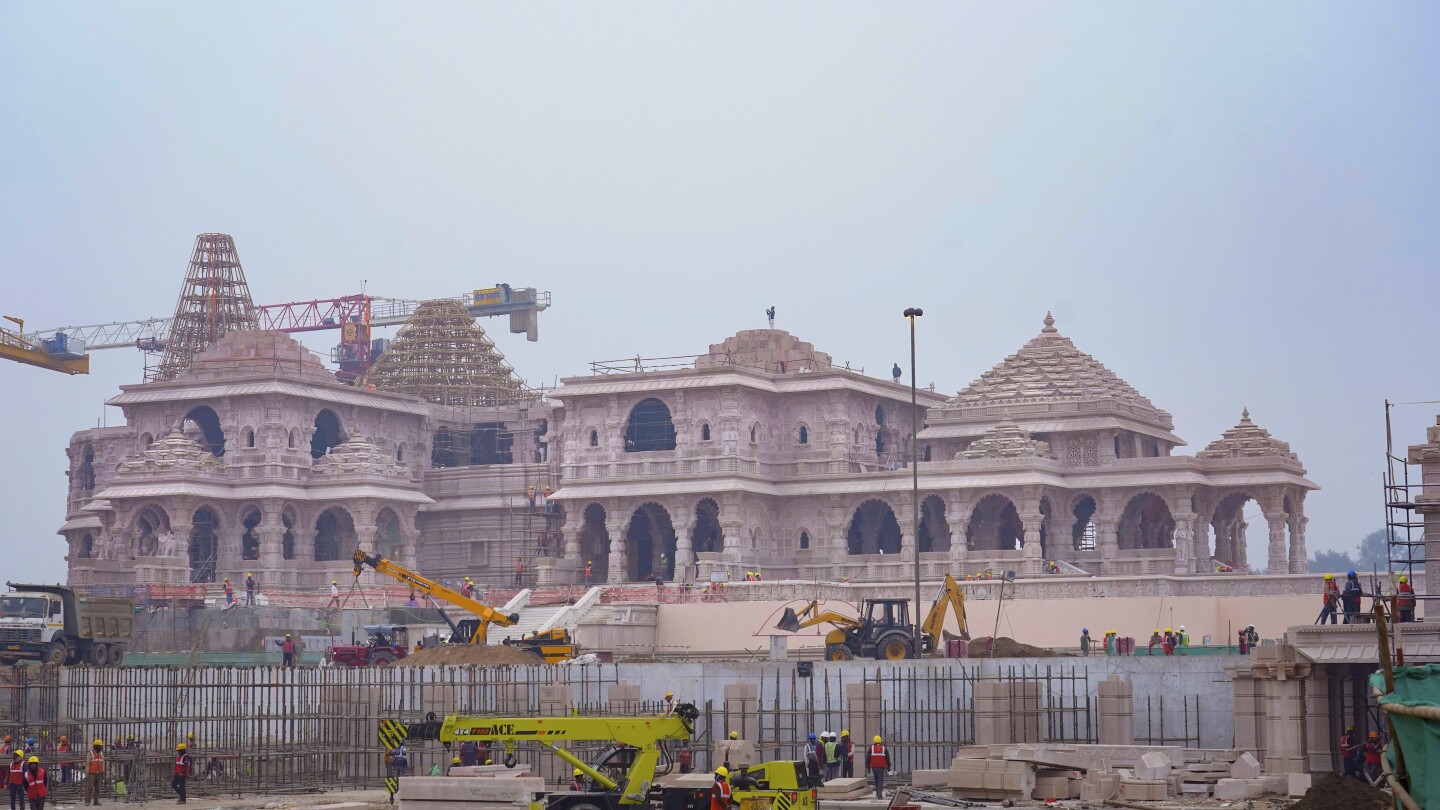 India: A Hindu temple built atop a razed mosque is helping Modi boost his political standing | AP News