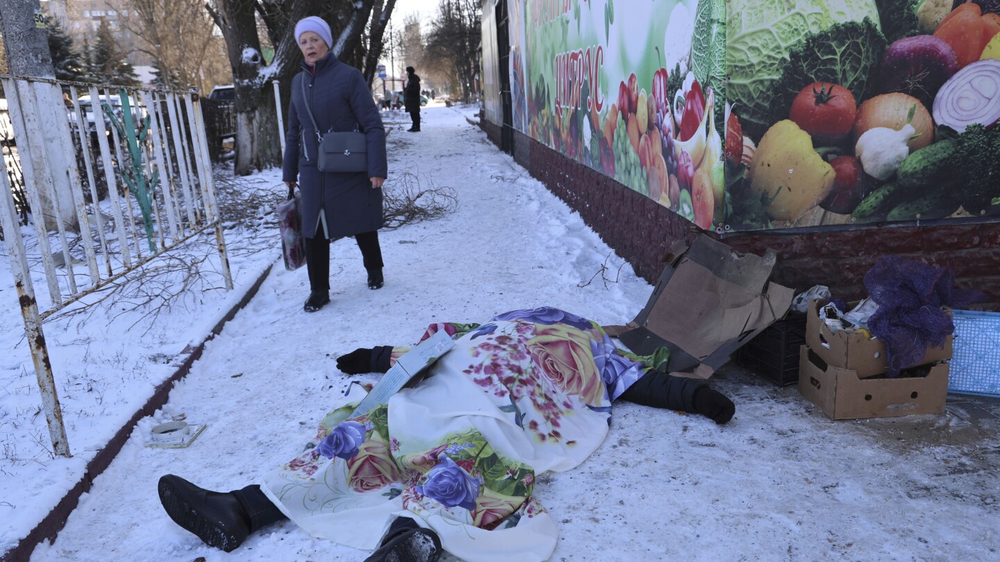 25 dead in a shelling of a market in Russian-occupied Ukraine. Follow the latest updates | AP News