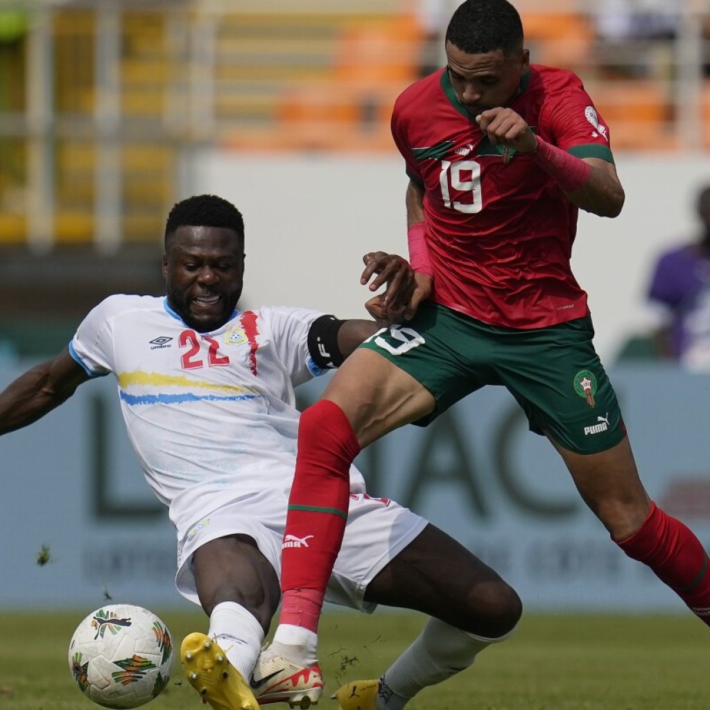 Congo captain Chancel Mbemba subjected to online racist abuse after Africa Cup game against Morocco | AP News