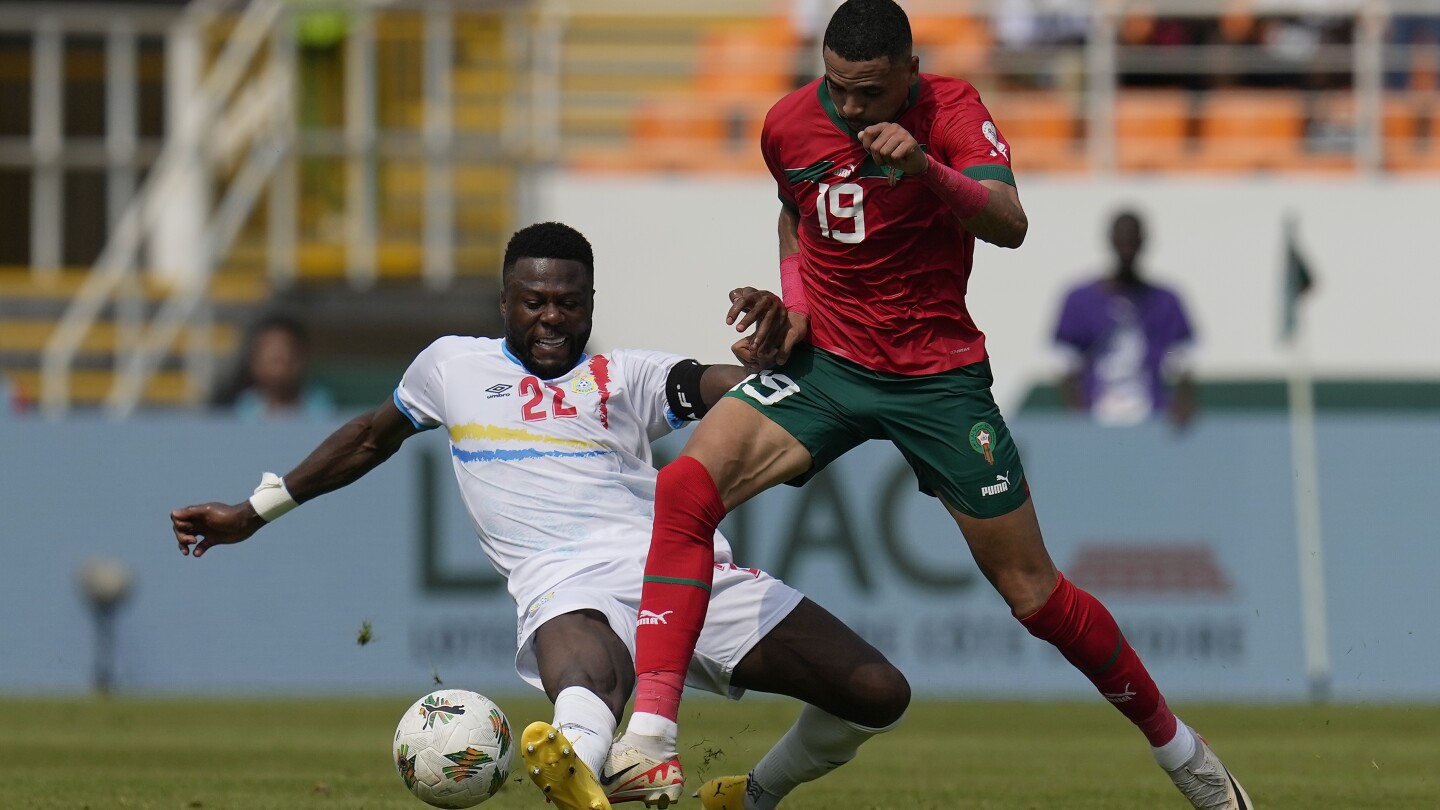 Congo captain Chancel Mbemba subjected to online racist abuse after Africa Cup game against Morocco | AP News