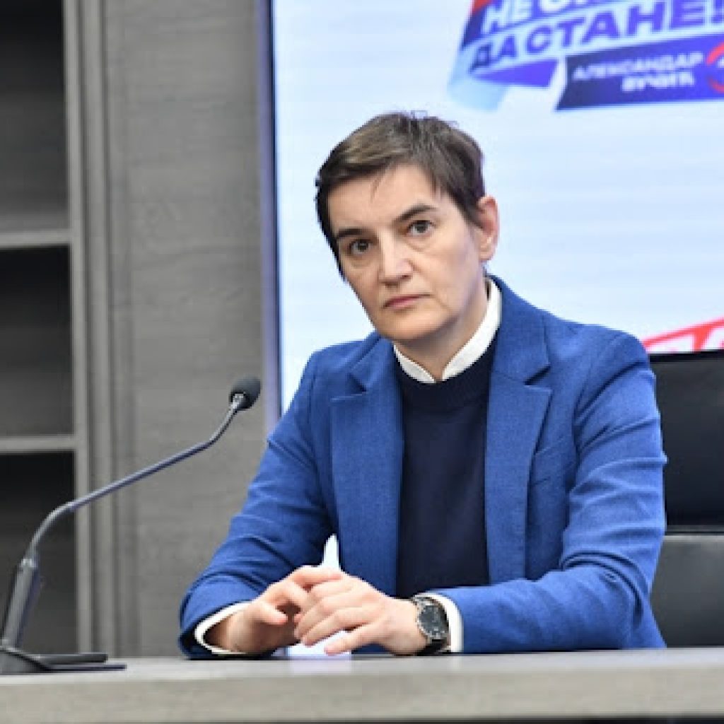 Brnabić: Proteste protiv Rio Tinta finansirali stranci da oslabe Vučića, hteli ‘i jare i pare’