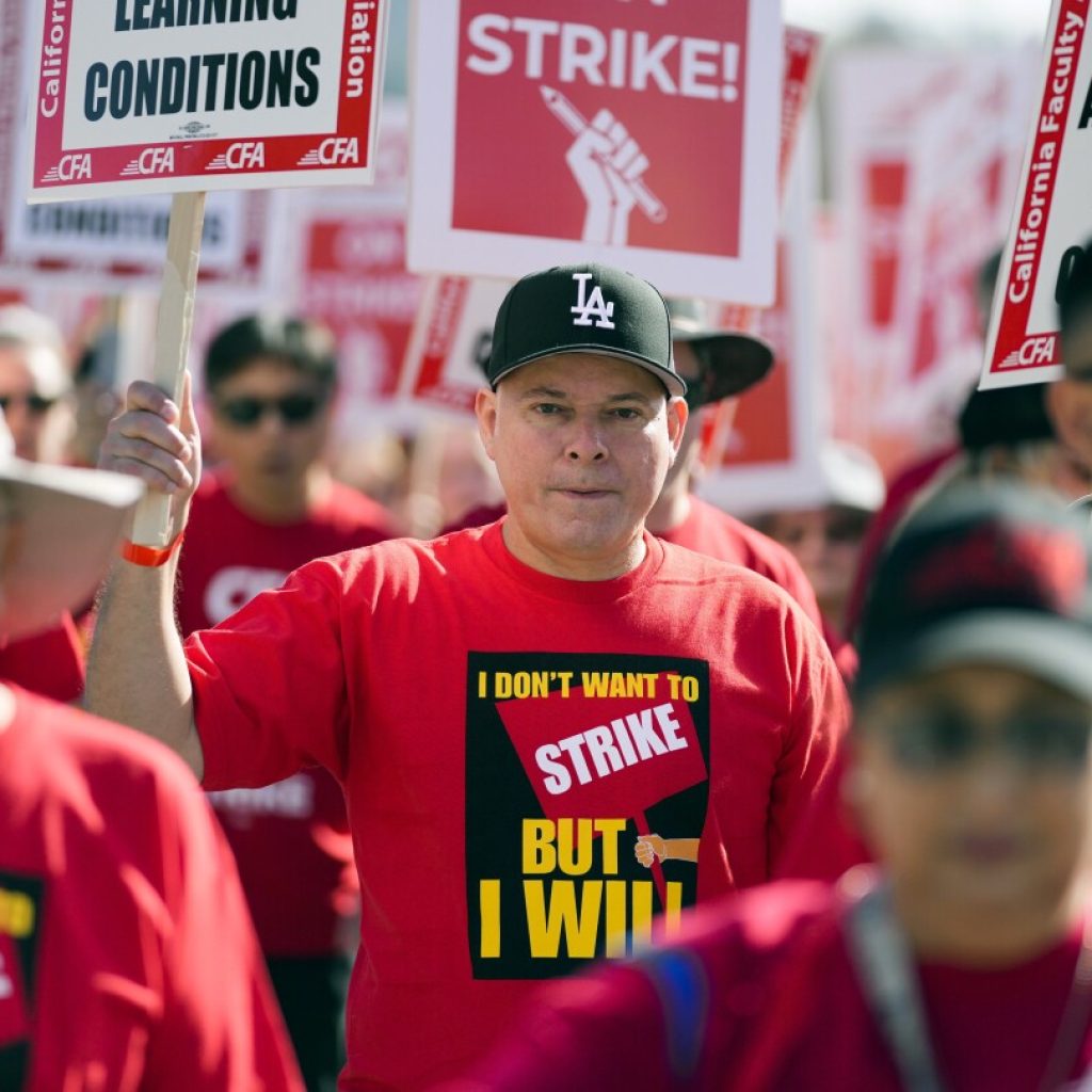 California State University faculty launch weeklong strike across 23 campuses | AP News