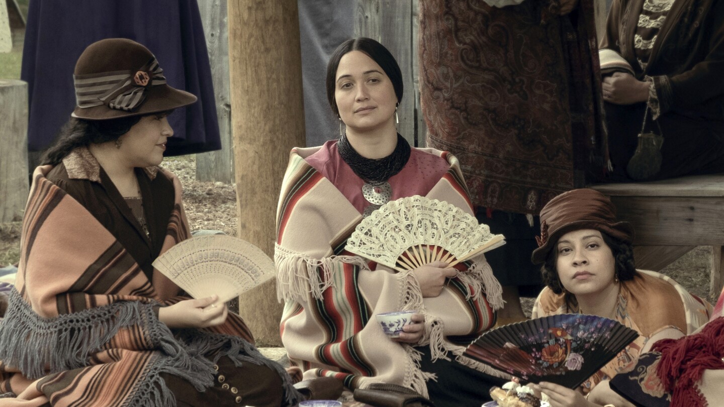 Lily Gladstone, first Native American actress nominee, travels to Osage country to honor Oscar nod | AP News