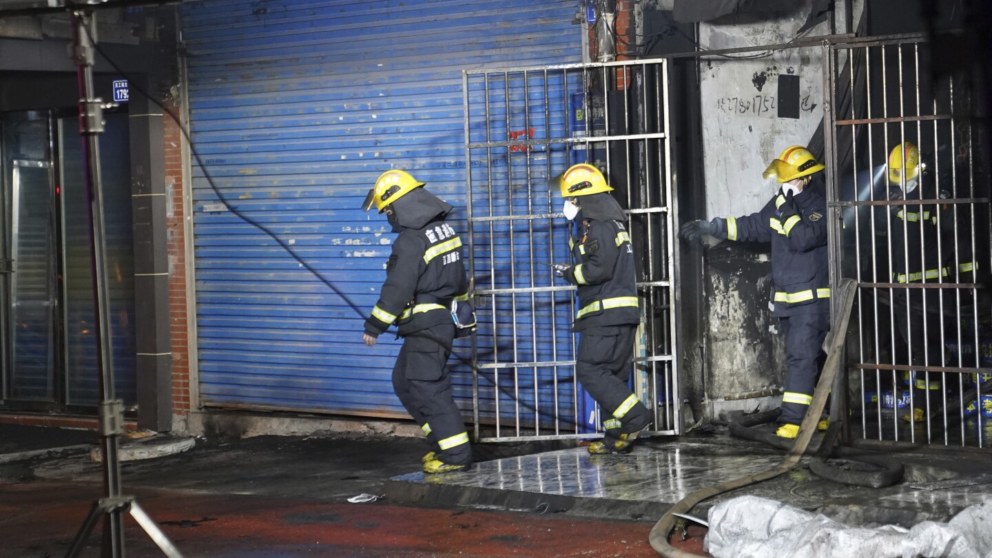 A fire in China’s Jiangxi province kills at least 39 people, state media says | AP News