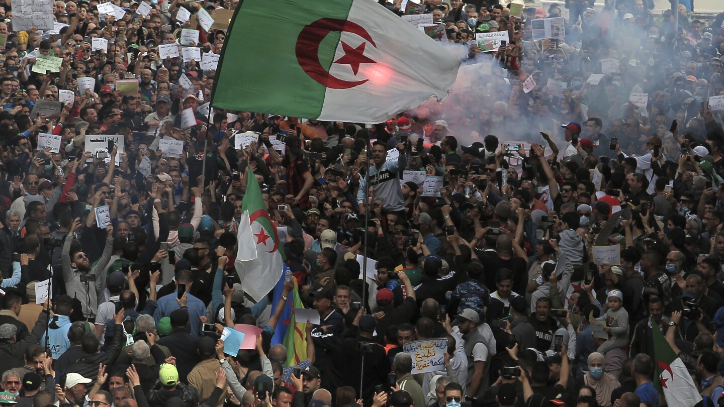 Algerian opposition parties call for a political dialogue in presidential election year | AP News