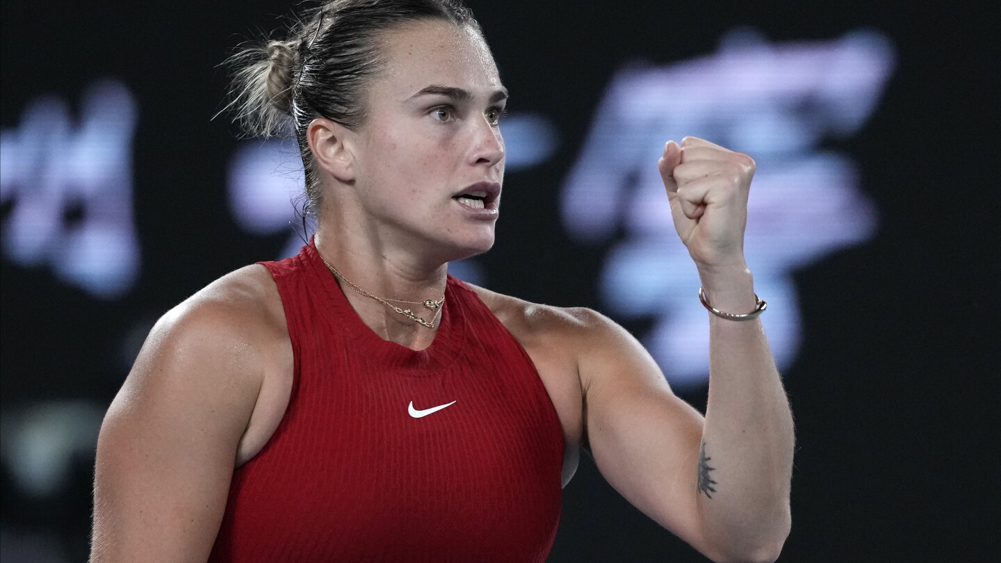 Defending champ Sabalenka beats US Open winner Gauff, will meet Zheng in Australian Open final | AP News