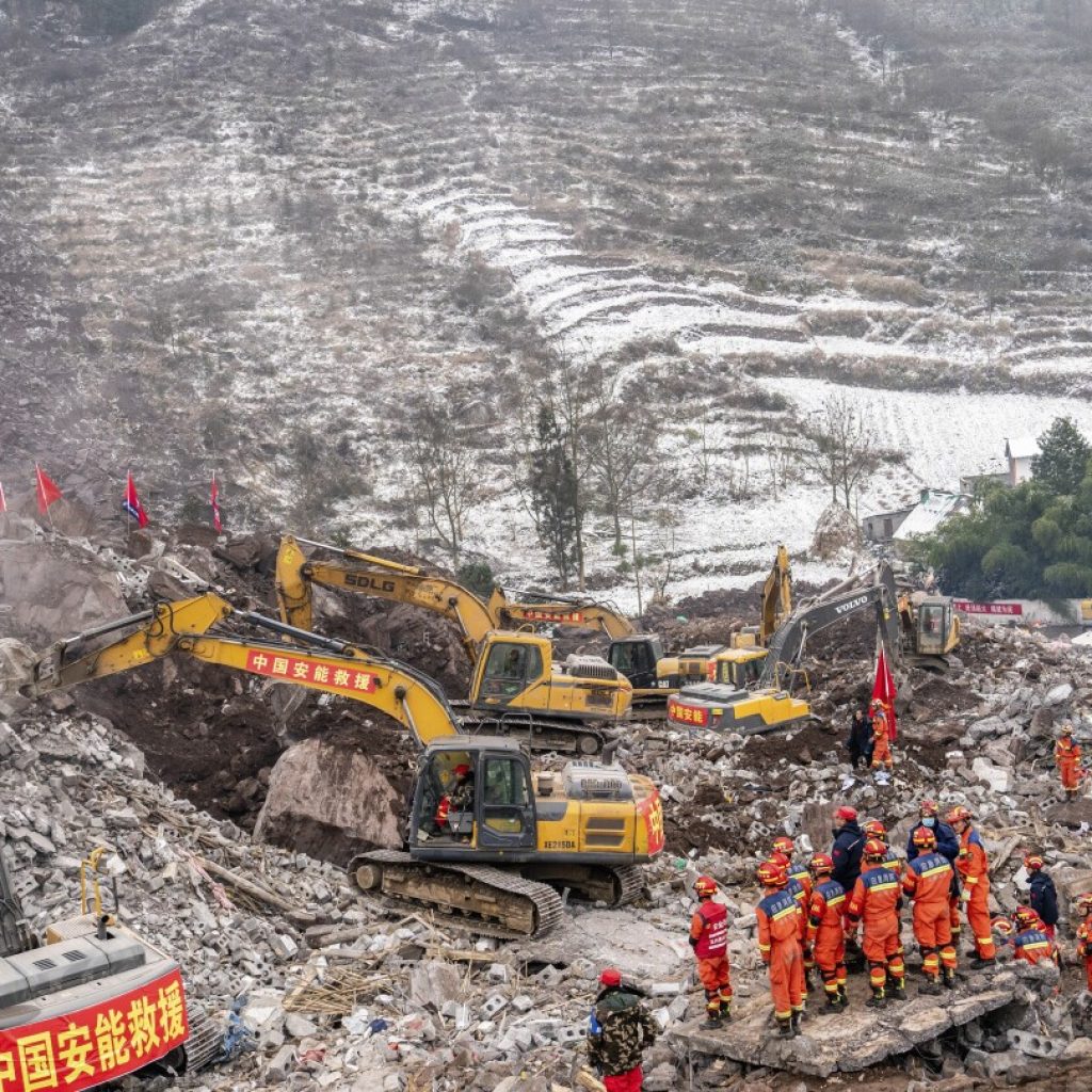 Remaining landslide victims found in China, bringing death toll to 44 | AP News