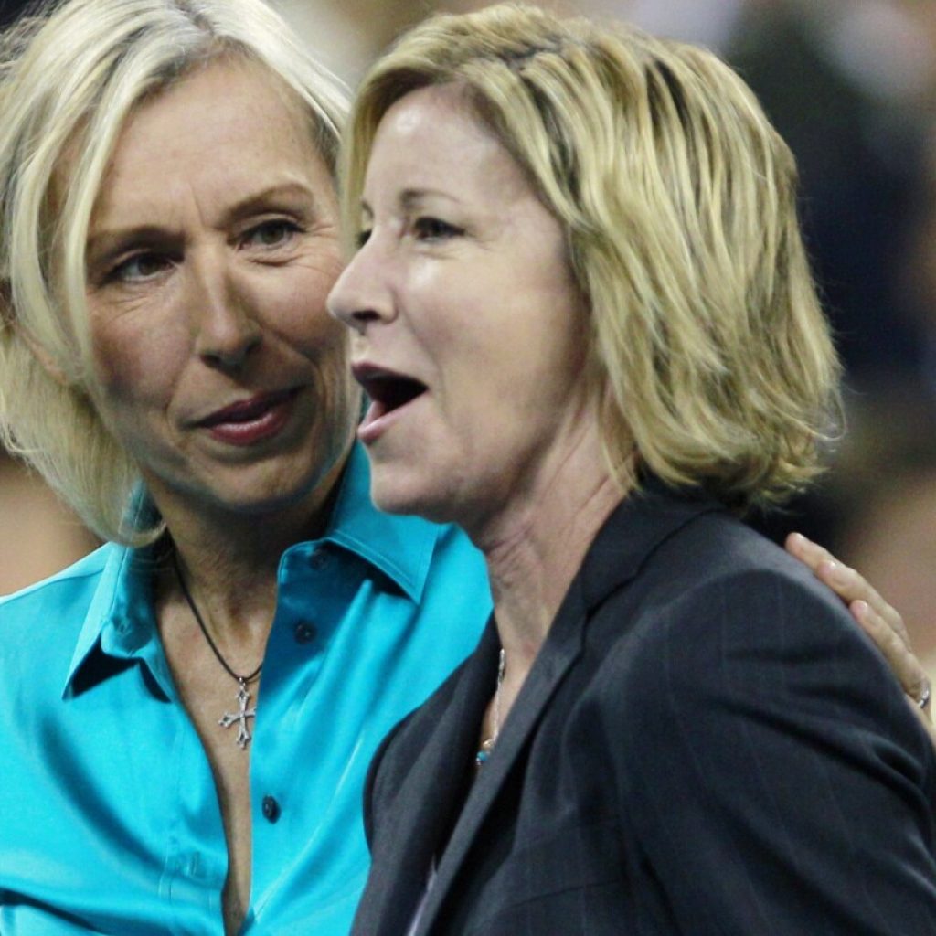 Chris Evert and Martina Navratilova urge women’s tennis to stay out of Saudi Arabia | AP News