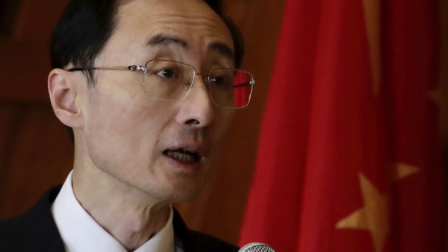 Chinese vice foreign minister visits North Korea in latest diplomacy between countries | AP News