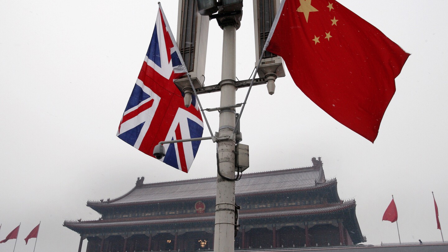 China confirms the 2022 conviction of a British businessperson on espionage charges | AP News