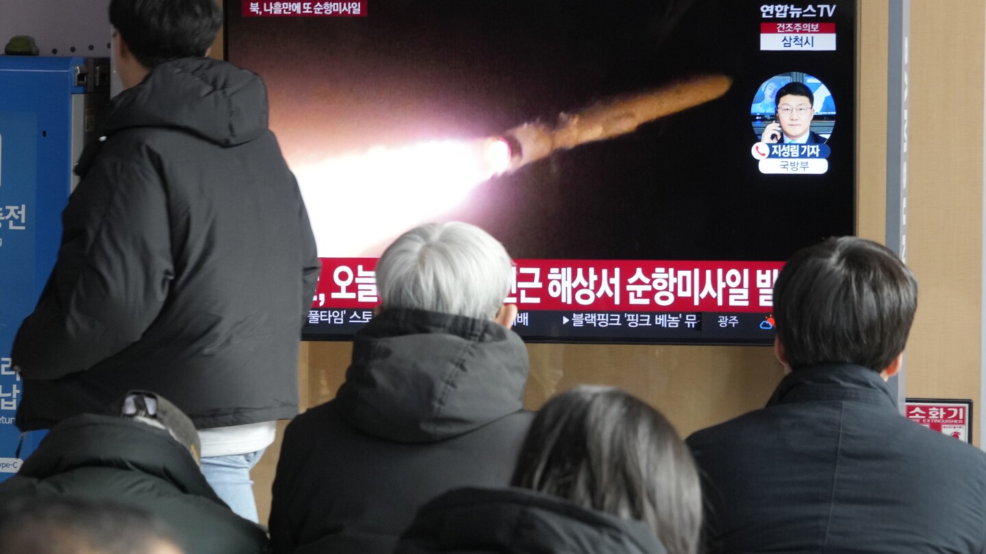 North Korea fires several cruise missiles, South Korea says | AP News