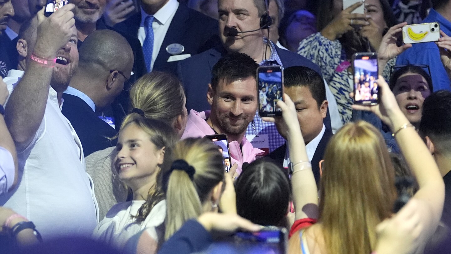 Lionel Messi and Inter Miami are in Saudi Arabia to continue their around-the-world preseason tour | AP News