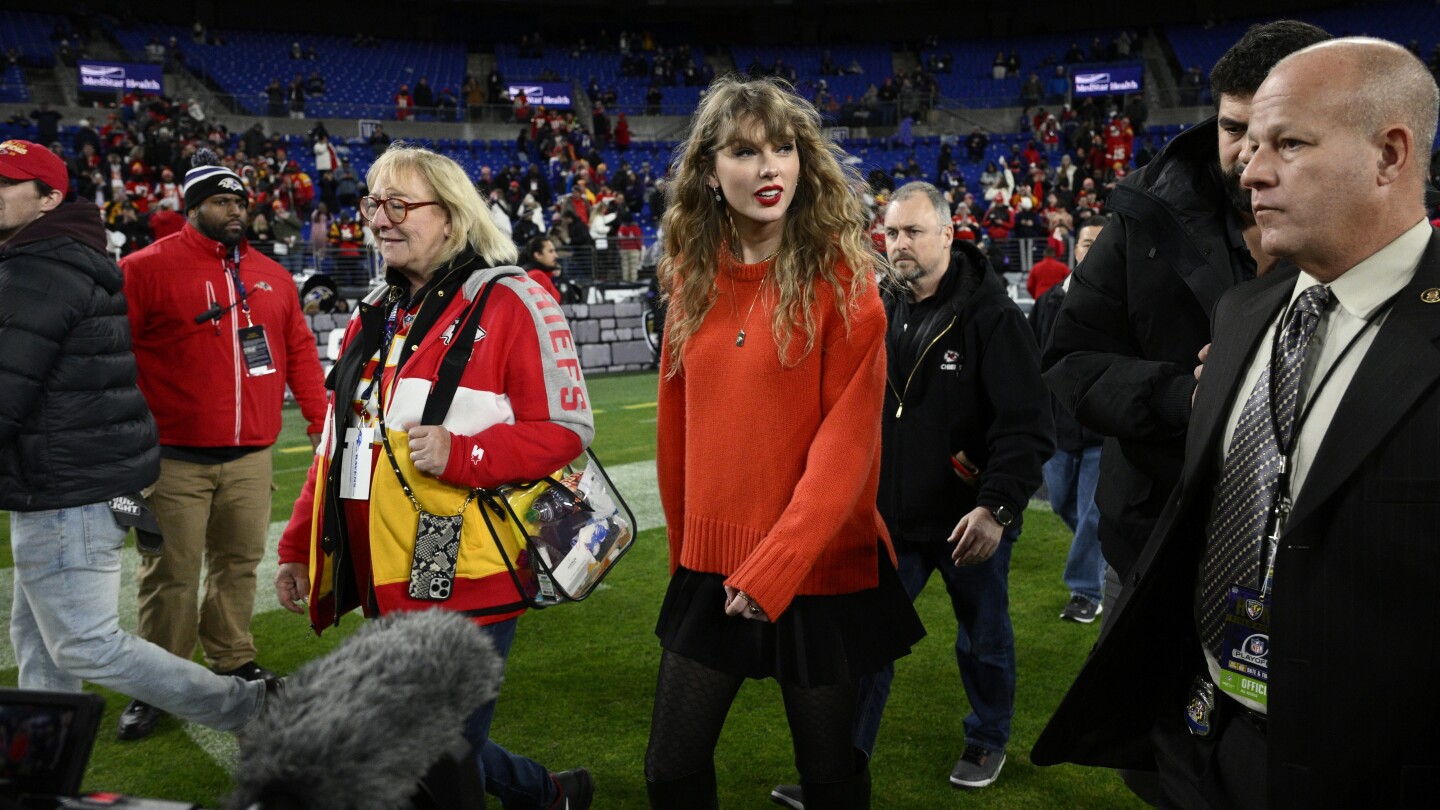 Super Bowl: Airlines drop Taylor Swift, Travis Kelce flight numbers  | AP News