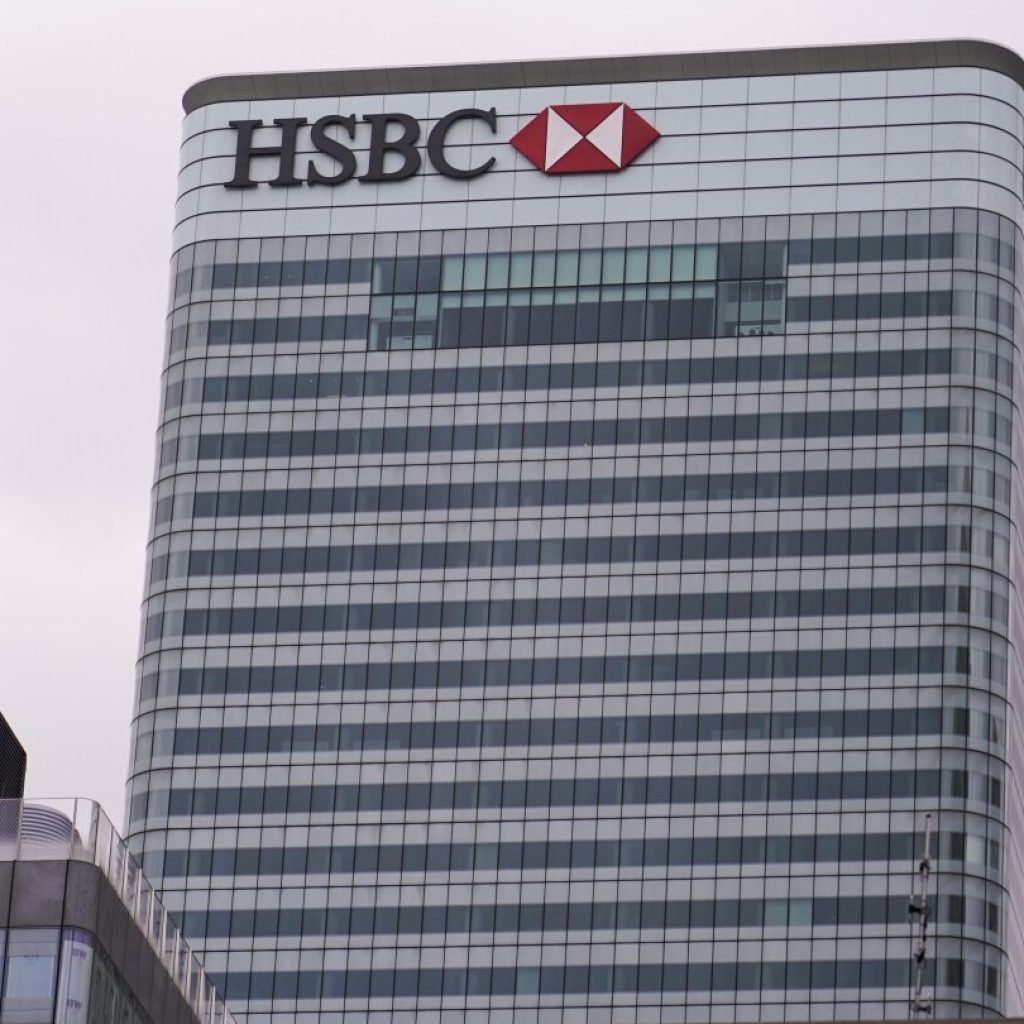 UK fines HSBC bank for not going far enough to protect deposits in case it collapsed | AP News