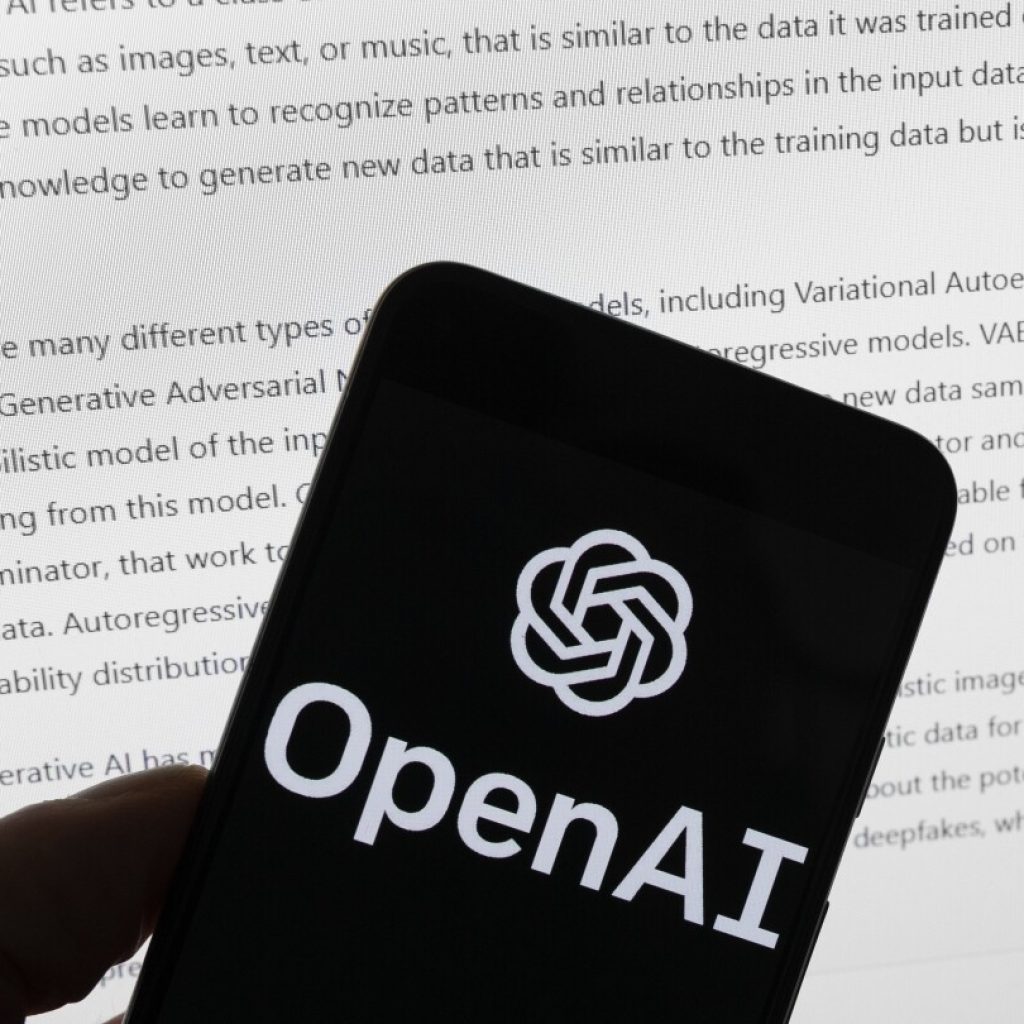 ChatGPT violated European privacy laws, Italy tells chatbot maker OpenAI | AP News