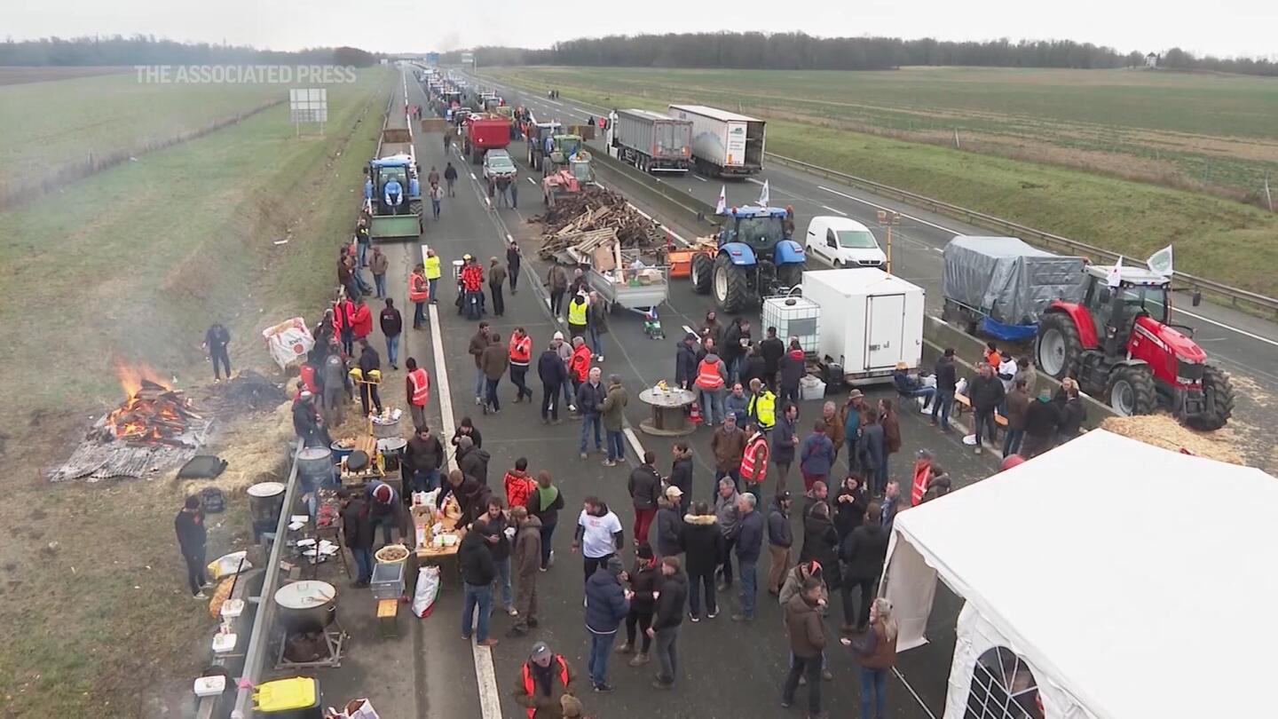 AP explains why protesting farmers have French government in a bind | AP News