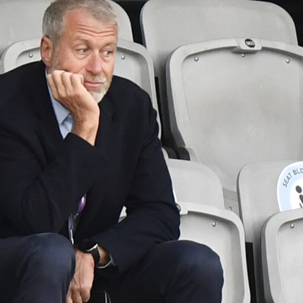 UK lawmakers are annoyed that Abramovich’s frozen Chelsea funds still haven’t been used for Ukraine | AP News