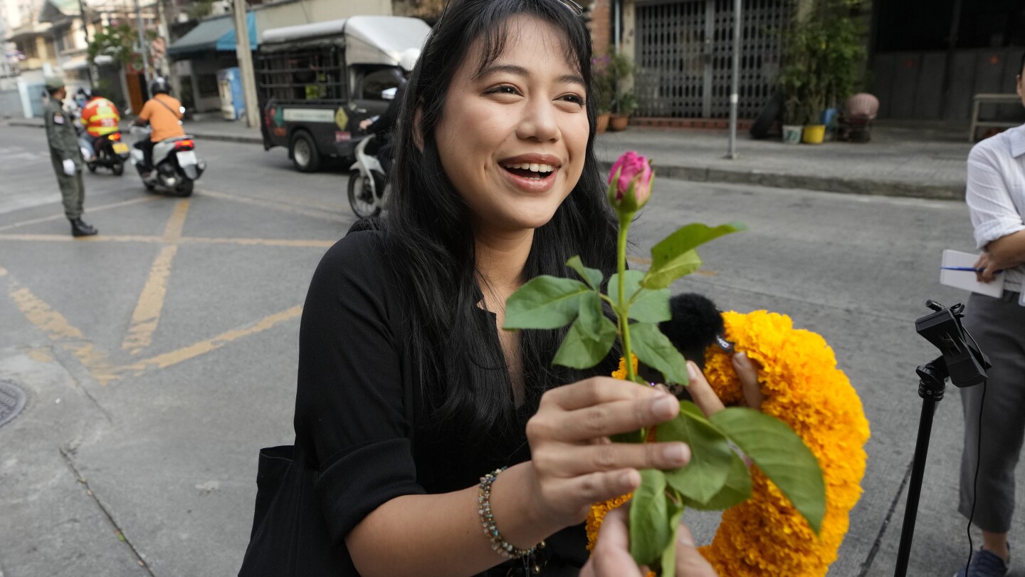 Thai activist gets two-year suspended prison sentence for 2021 remarks about monarchy | AP News