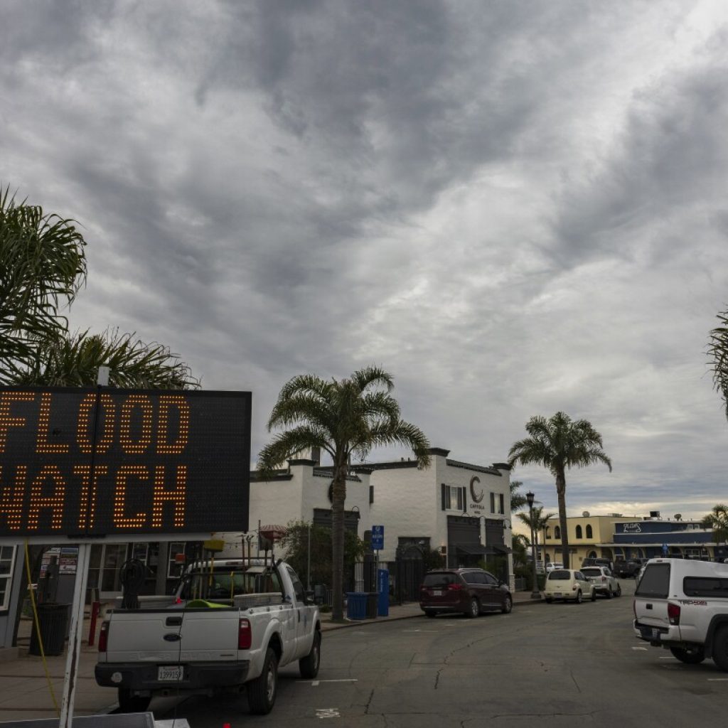 First of back-to-back atmospheric rivers push into California | AP News