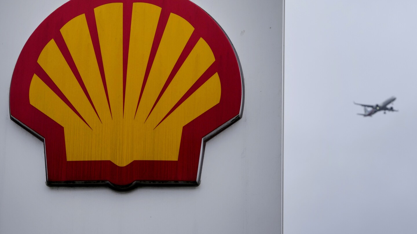 Shell profits plunge last year from a record high as oil and natural gas prices drop | AP News