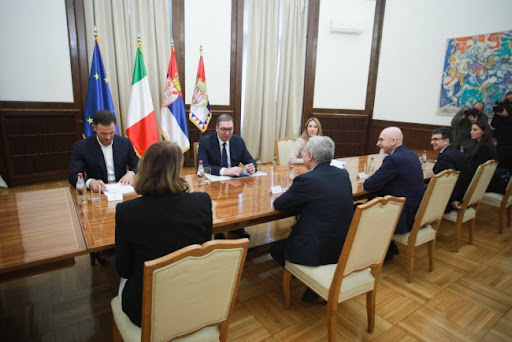 Vučić razgovarao sa predstavnicima Italijanske razvojne banke i ambasadorom