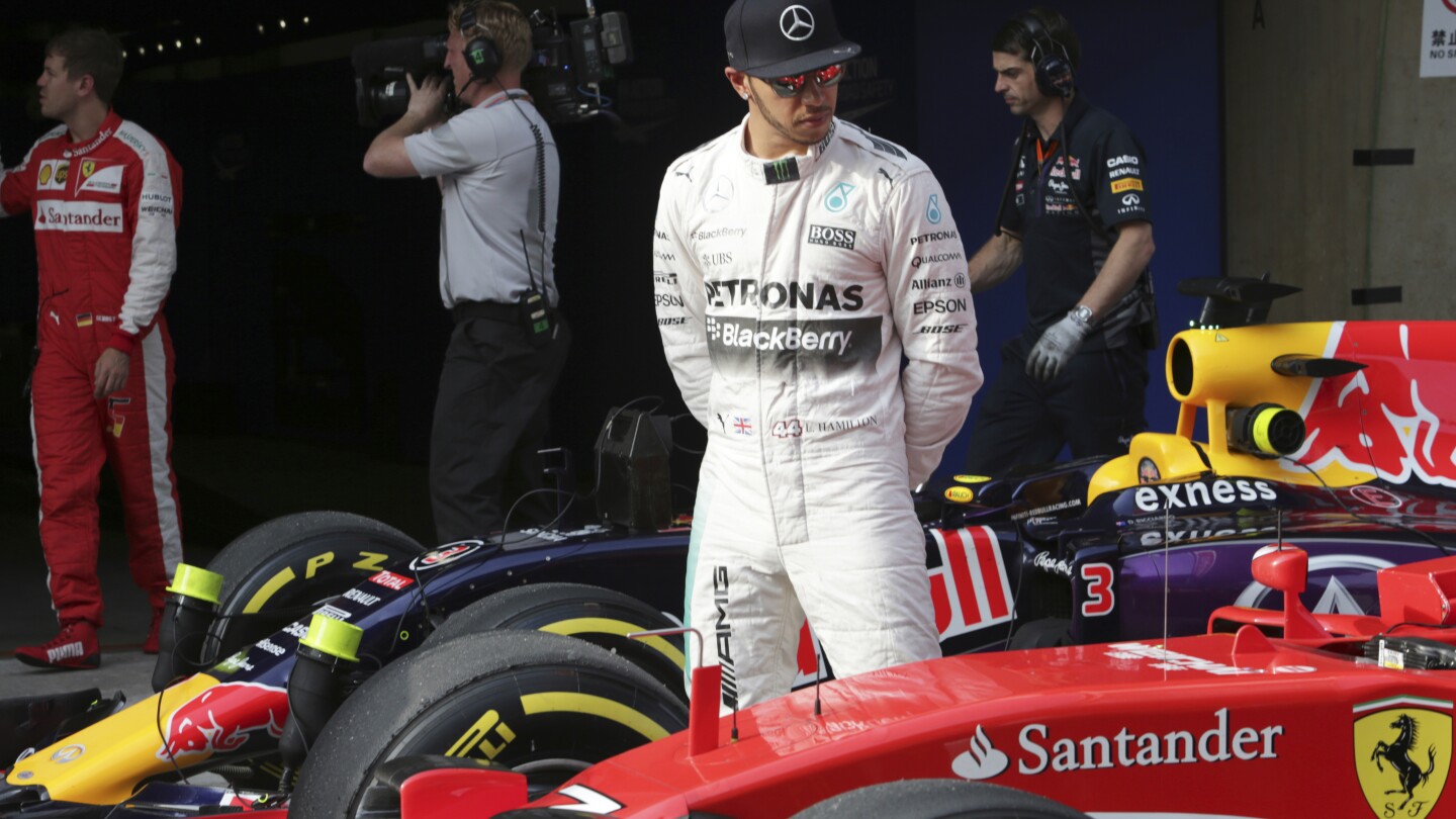 Lewis Hamilton of Formula One linked with shock move | AP News