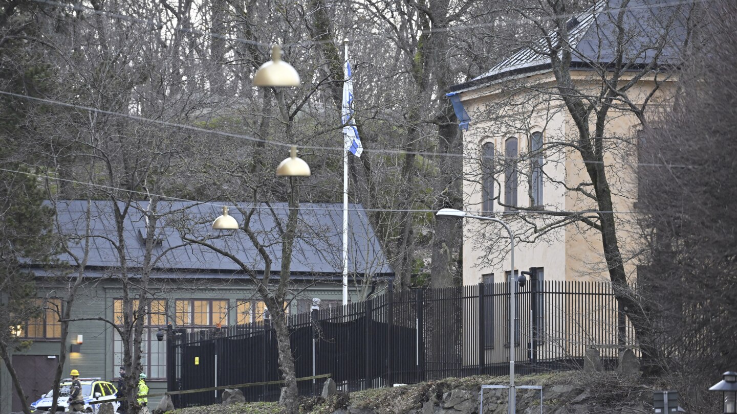 Swedish security agency is investigating an object found at the Israeli Embassy as an act of terror | AP News