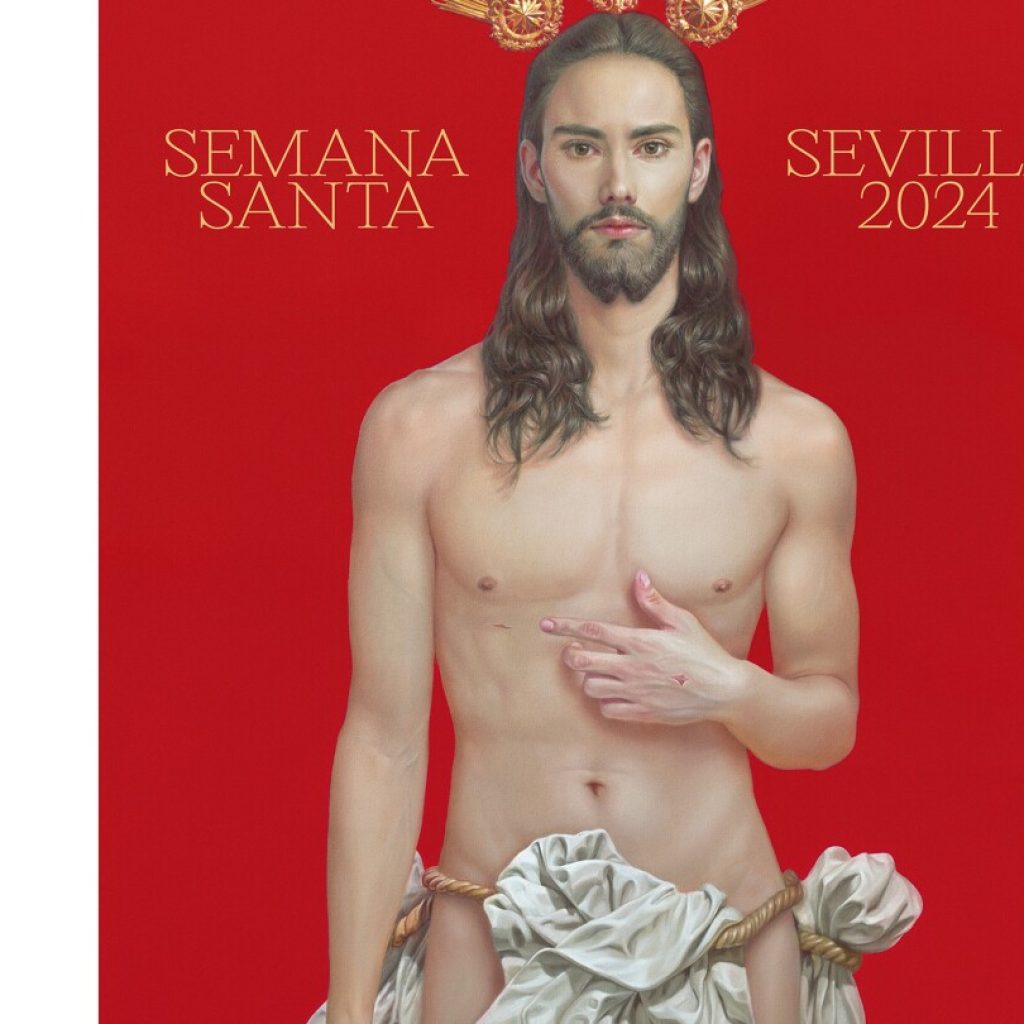 Too pretty? Easter poster depicting a handsome, fresh-faced Jesus prompts criticism in Spain | AP News