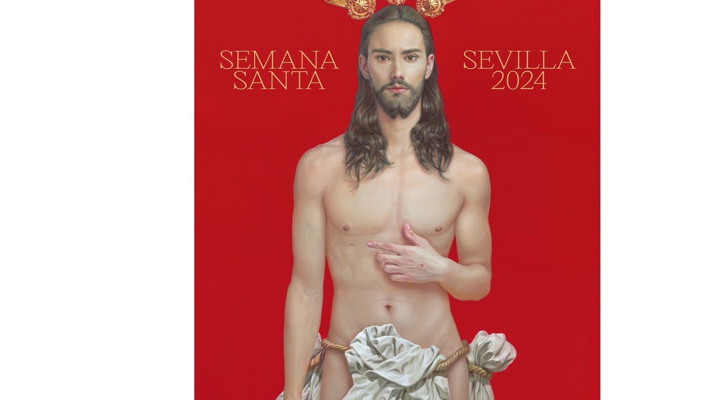 Too pretty? Easter poster depicting a handsome, fresh-faced Jesus prompts criticism in Spain | AP News