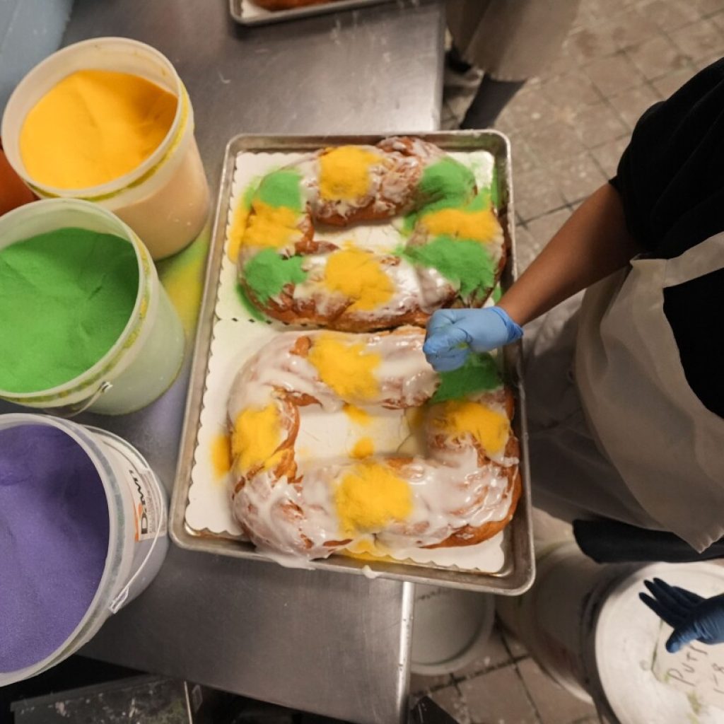 Fat Tuesday means big business for New Orleans bakers under exploding demand for king cakes | AP News