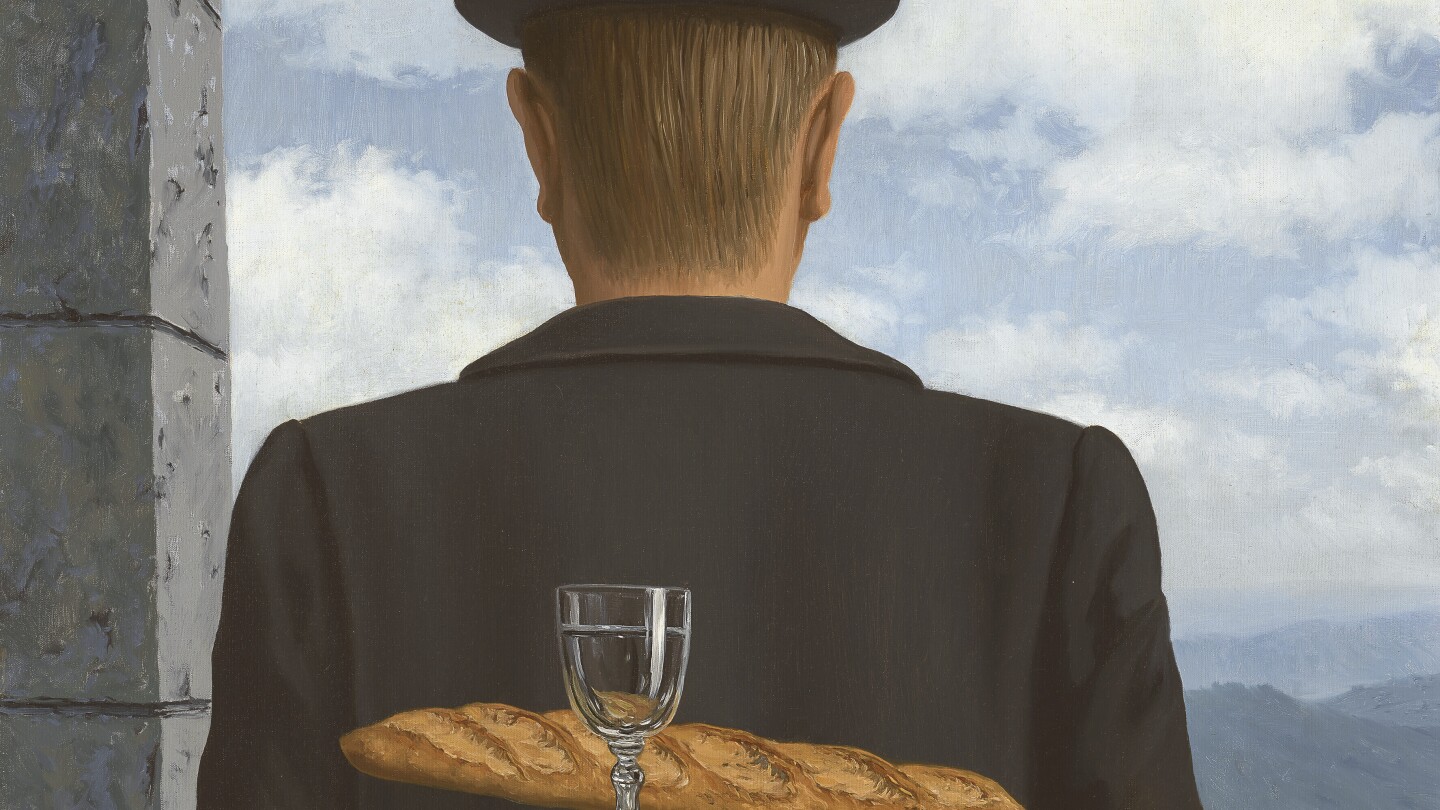 A painting by René Magritte may fetch $64 million at an auction marking a century of surrealism | AP News