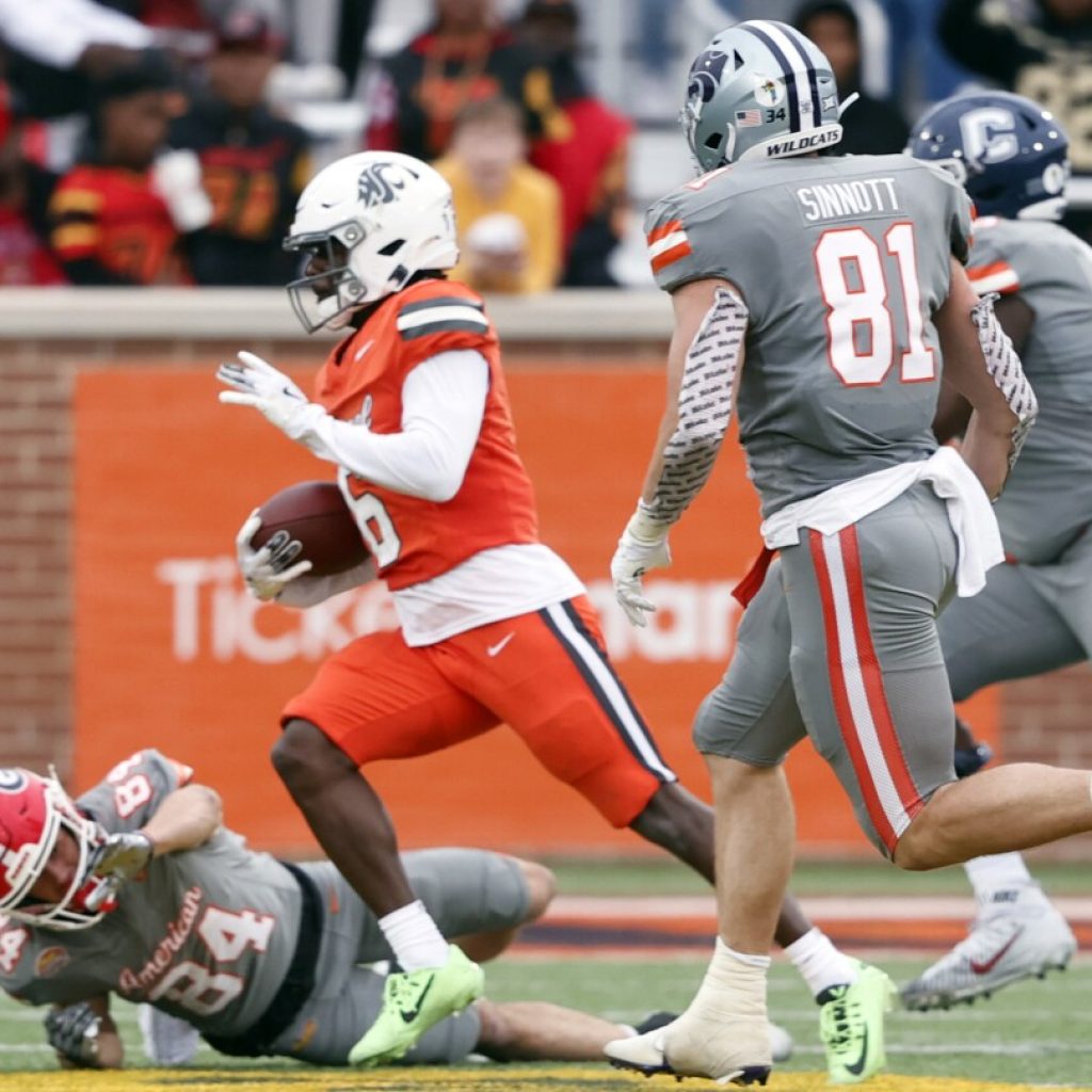 Smith-Wade delivers big play on defense, National beats American 16-7 in Senior Bowl | AP News