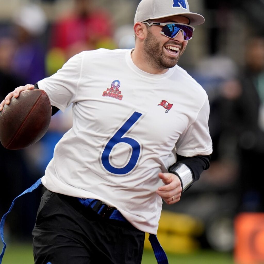 NFC outlasts AFC in Pro Bowl Games showcasing soon-to-be Olympic sport of flag football | AP News