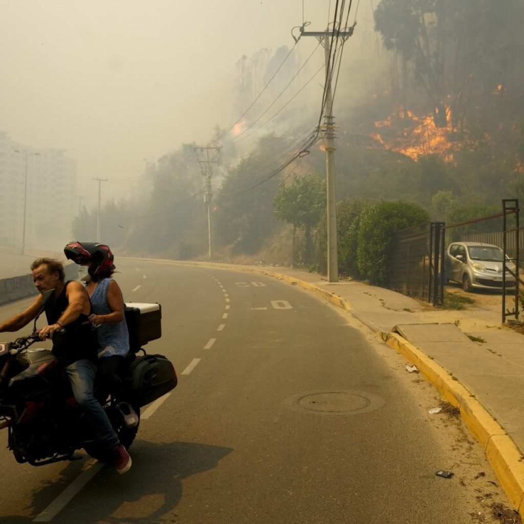 How climate change contributes to wildfires like Chile’s | AP News