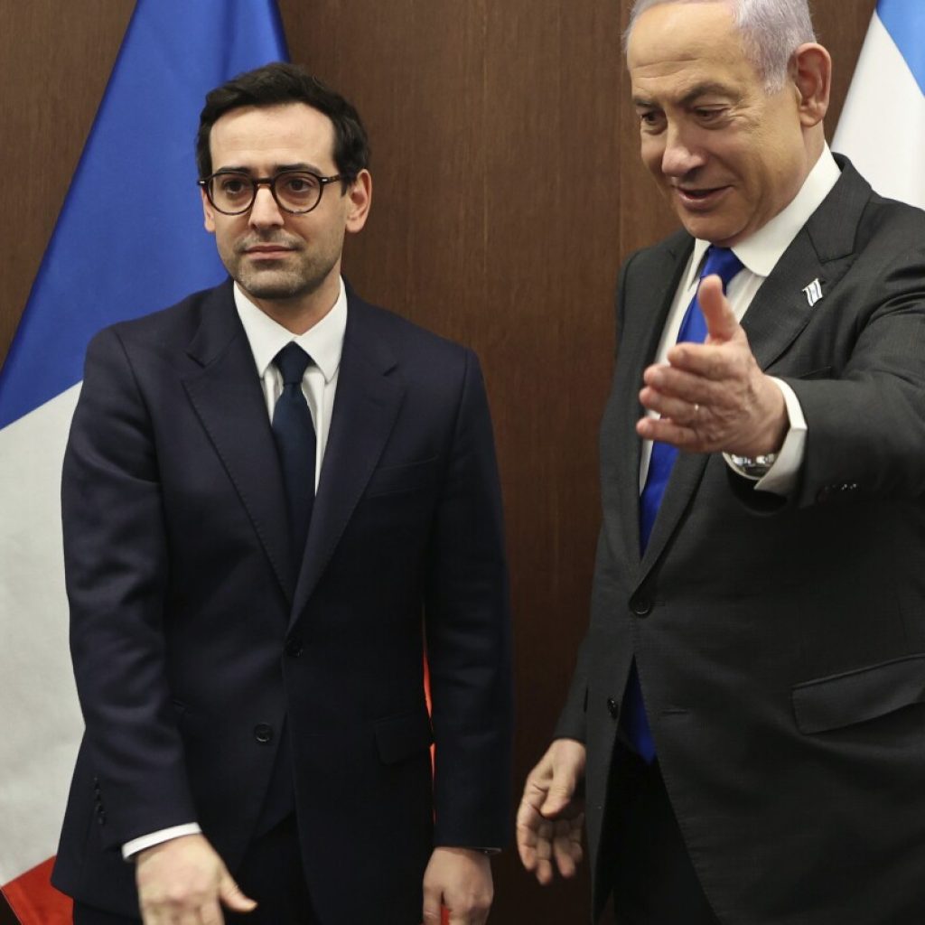 In Israel, France’s new foreign minister presses for a cease-fire to end ‘the tragedy in Gaza’ | AP News