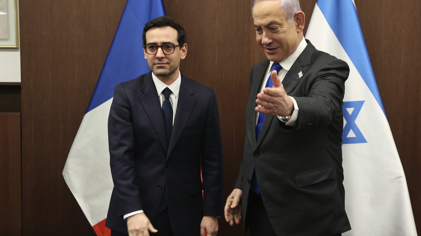 In Israel, France’s new foreign minister presses for a cease-fire to end ‘the tragedy in Gaza’ | AP News