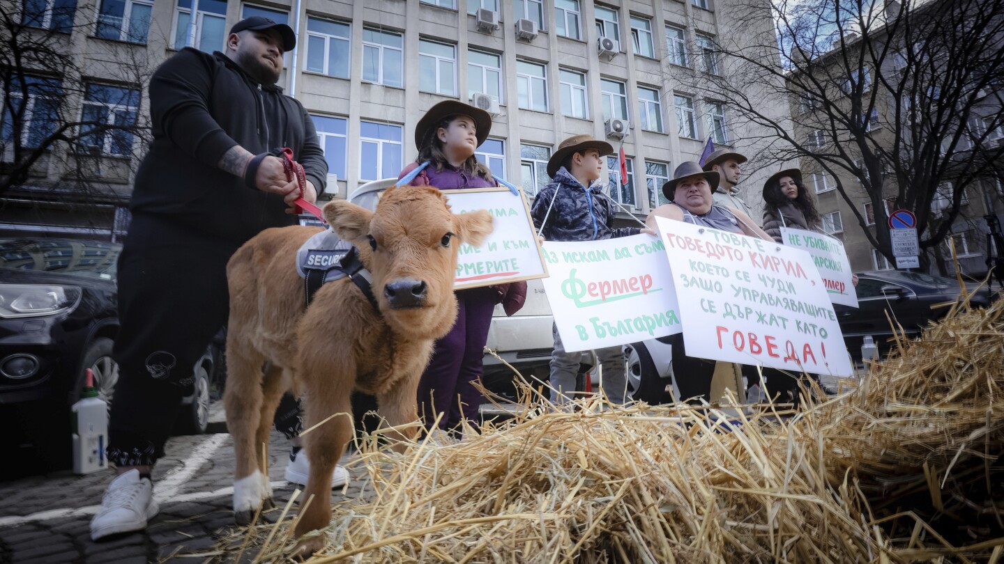 Bulgaria’s farmers are joining Europe-wide protests | AP News