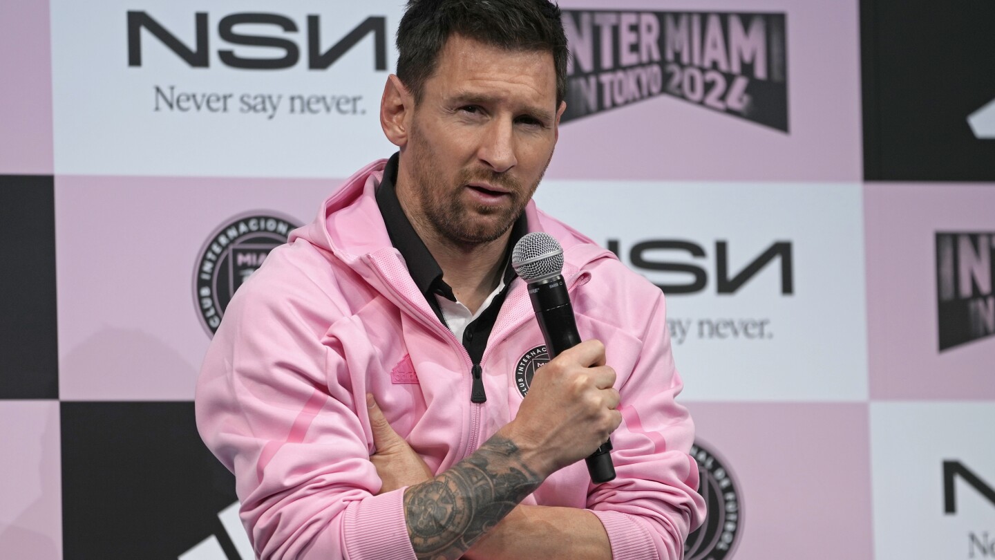 Messi says he “feels much better” and hopeful of playing in Tokyo after PR disaster in Hong Kong | AP News