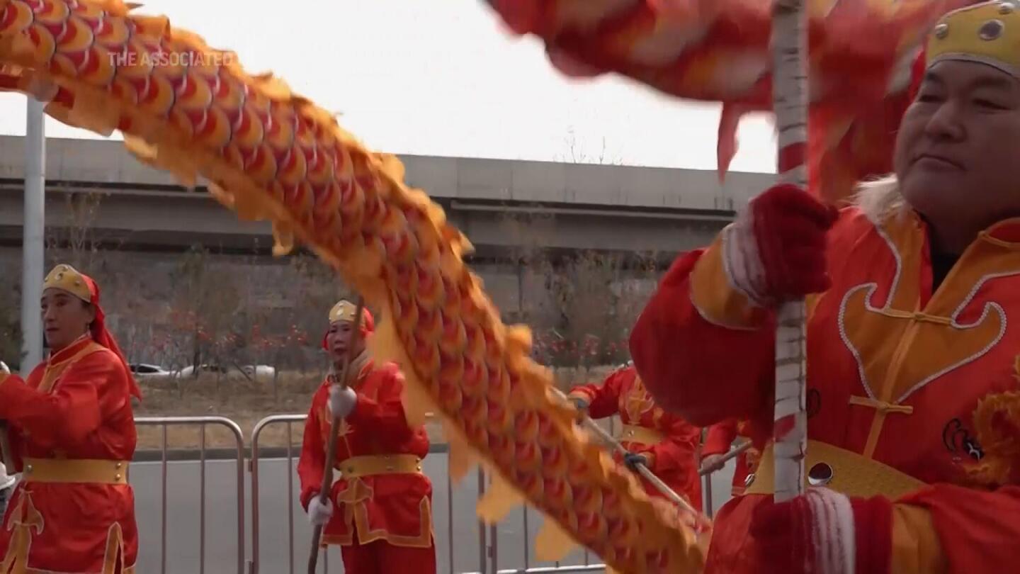 China gets ready to celebrate Year of the Dragon | AP News