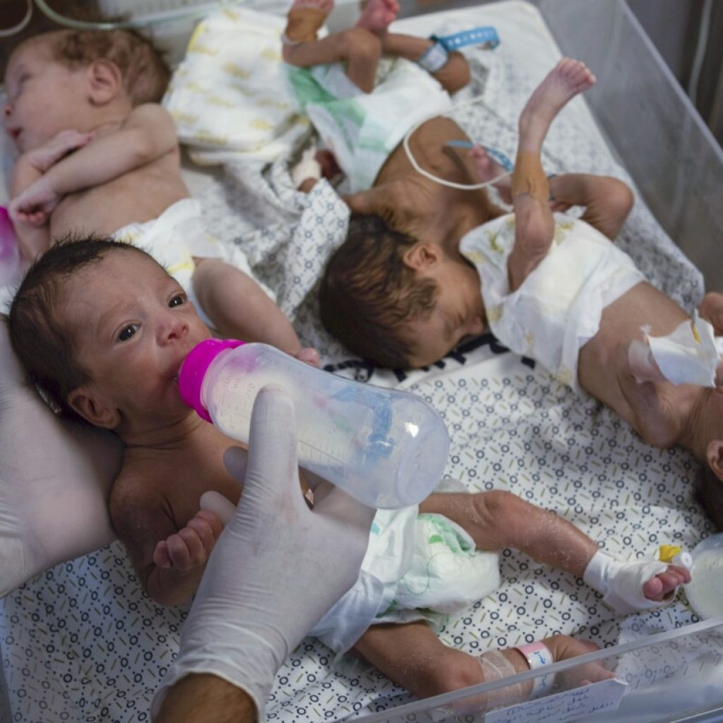 Diapers and baby formula are hard to find in Gaza, leaving parents desperate