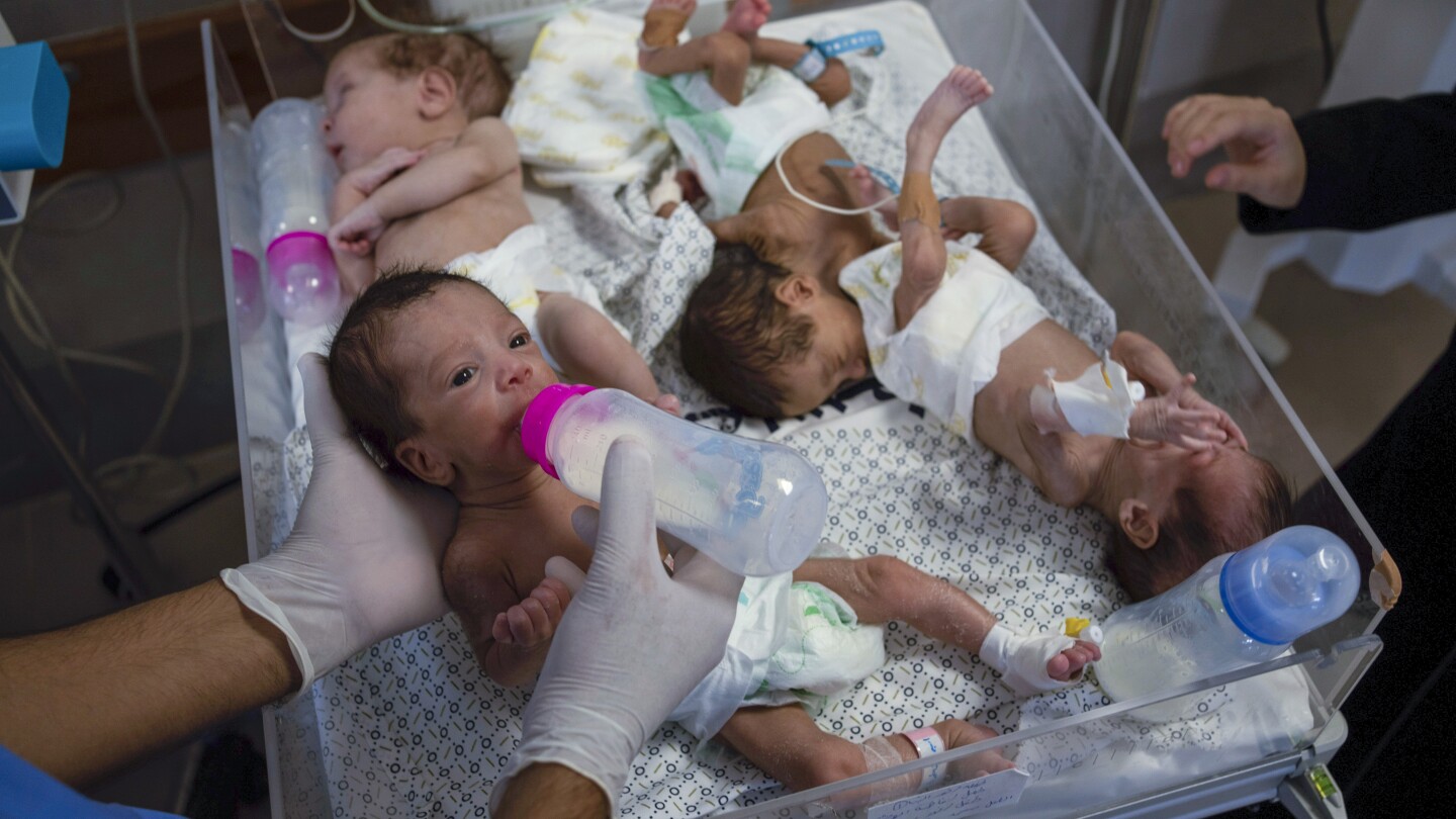 Diapers and baby formula are hard to find in Gaza, leaving parents desperate