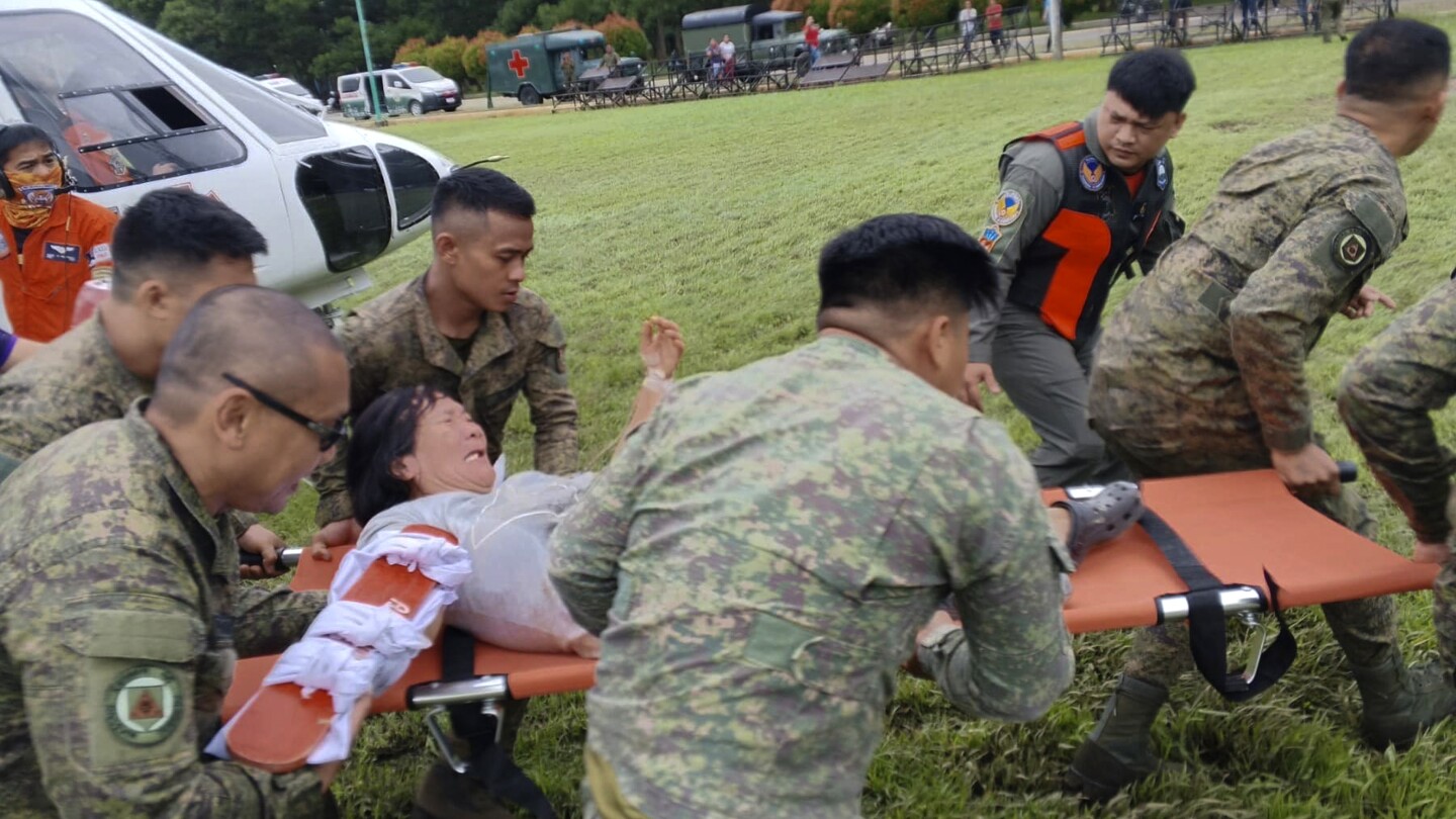 Landslide hits village in the southern Philippines, leaving at least 6 dead and 46 others missing