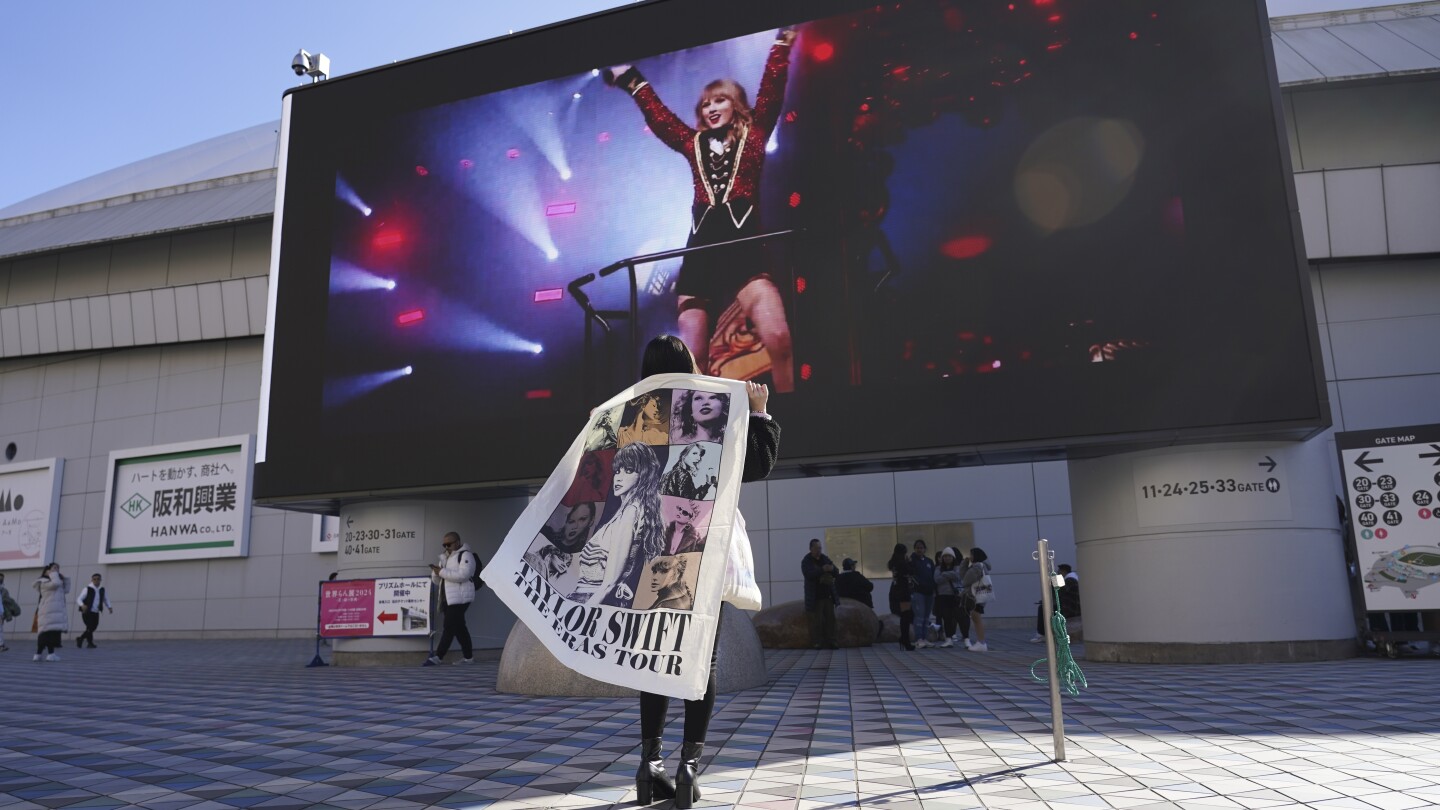 Japanese fans excited to see Taylor Swift perform in Tokyo just after record Grammy win