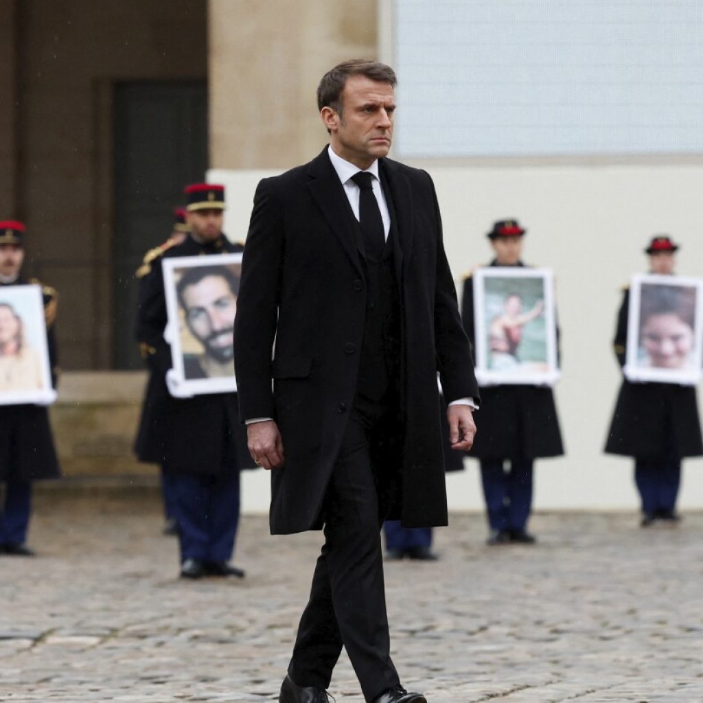 France denounces ‘largest antisemitic massacre of our century’ in tribute to victims of Hamas attack