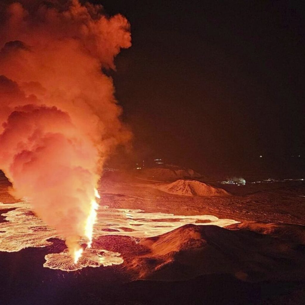 A volcano erupts in same part of southwestern Iceland where earlier activity required evacuations | AP News