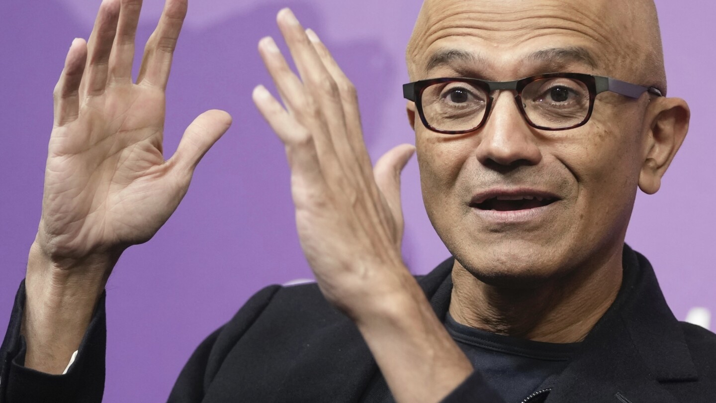 Microsoft’s Nadella woos Indian developers to the company’s AI tools