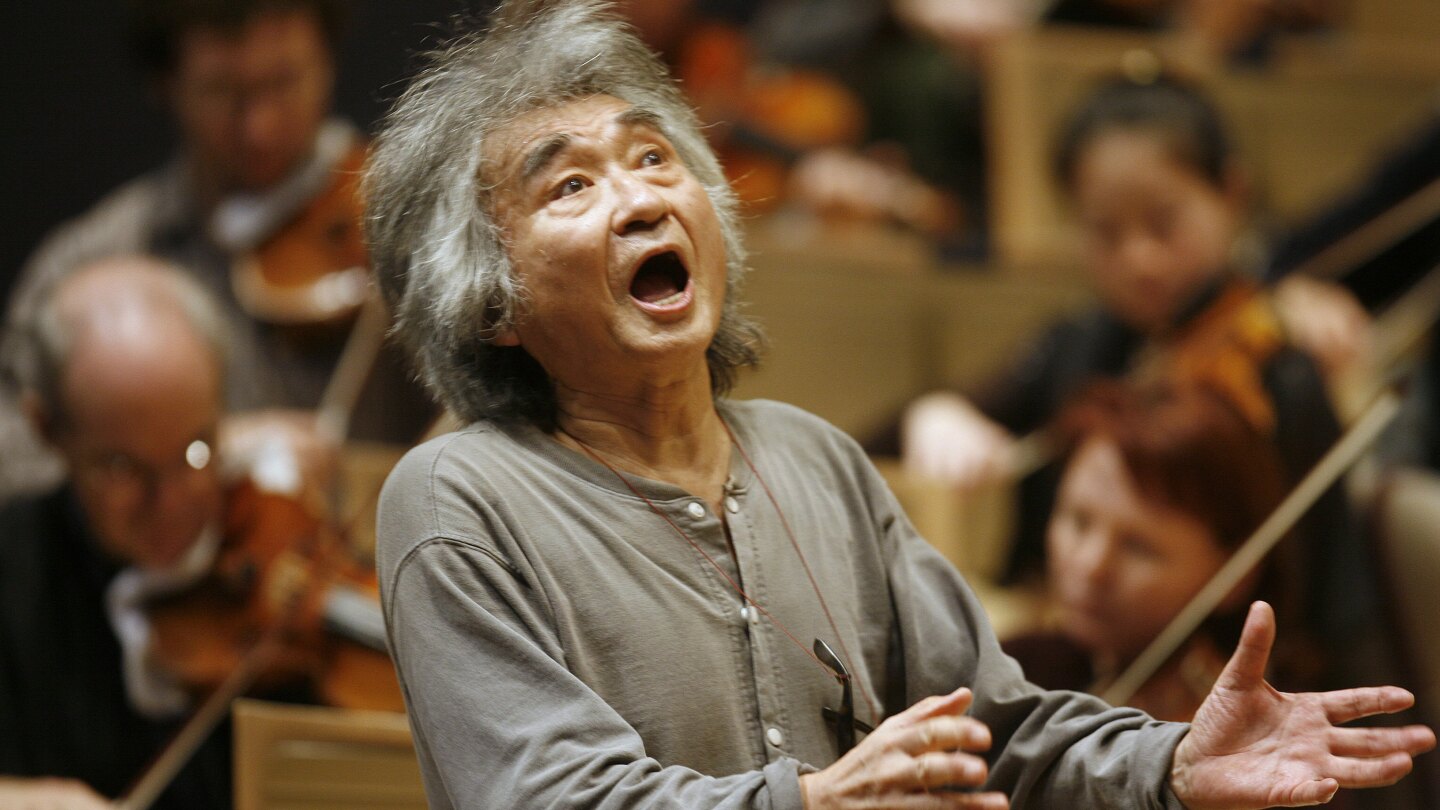 Acclaimed Japanese conductor Seiji Ozawa, who led the Boston Symphony Orchestra, dies at age 88