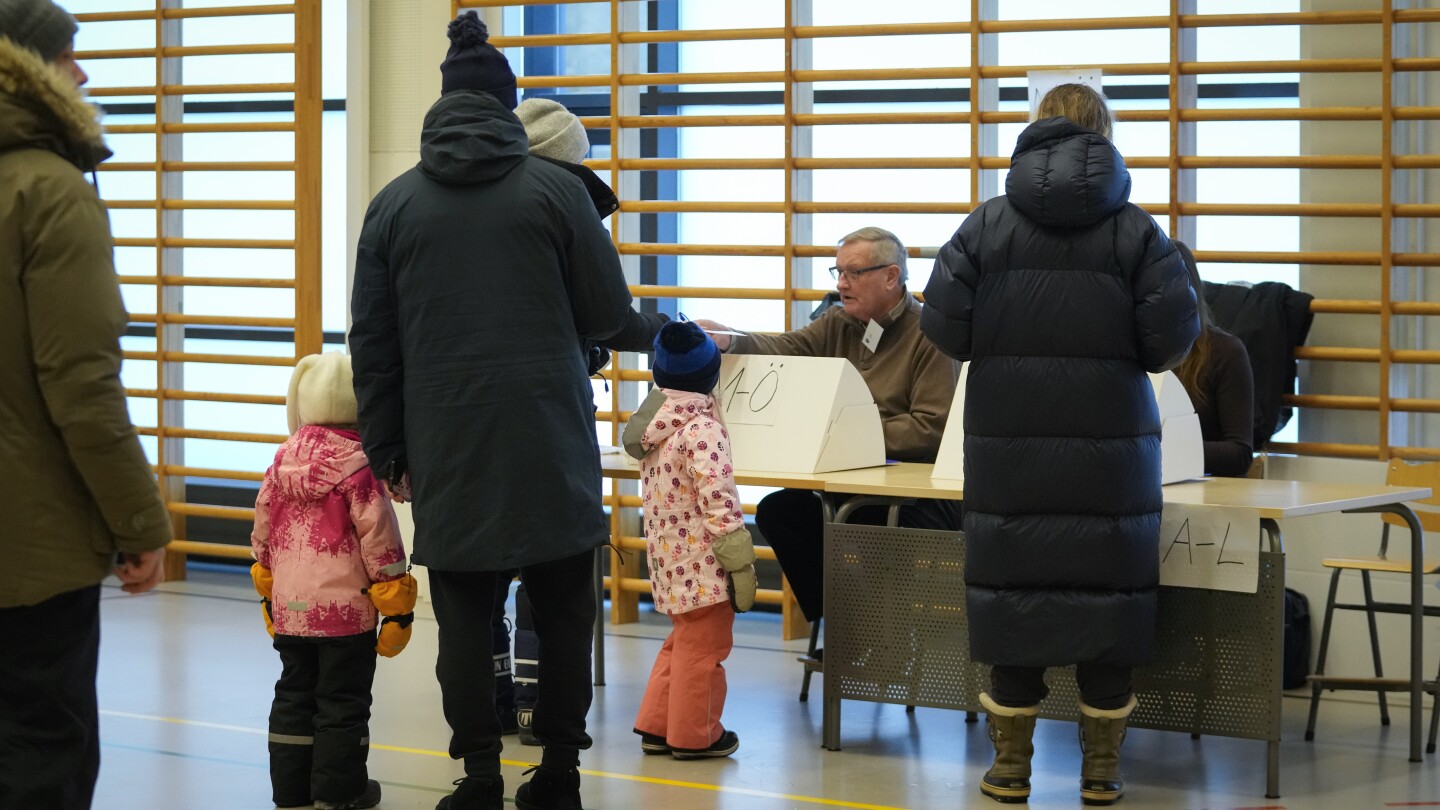 Finns vote for a new president who will guide policy for the new NATO member and neighbor of Russia