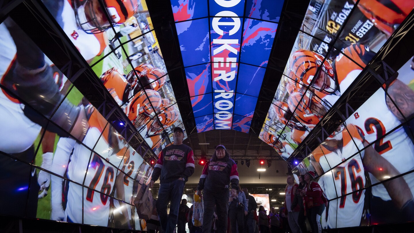 Pricey Super Bowl: Some NFL fans pass on expensive tickets and just have ‘a good time’ in Vegas