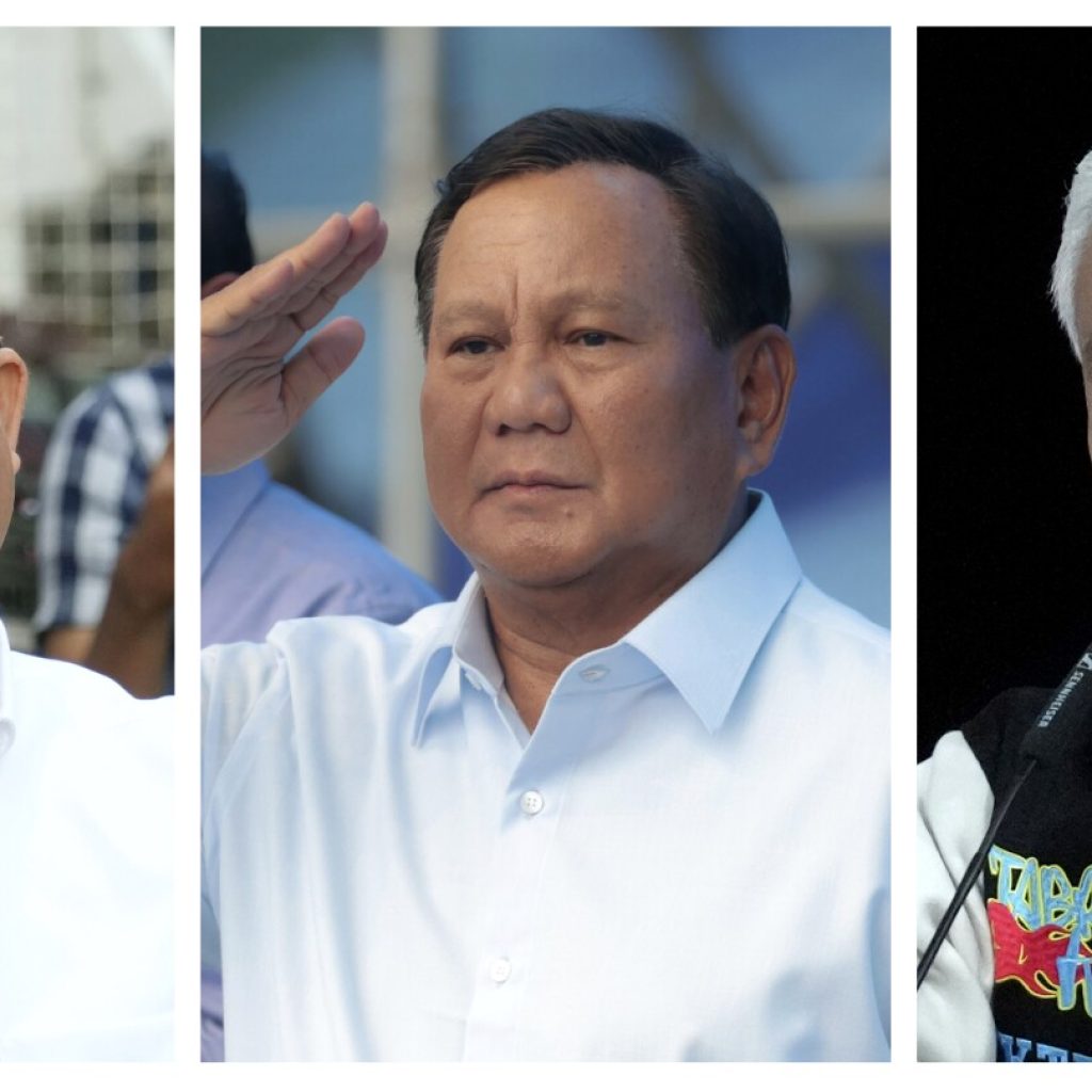 A defense minister and 2 former governors vie for Indonesia’s presidency